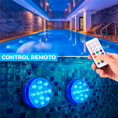 Luz Led Sumergible Multiusos (Control Remoto)