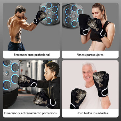 Máquina de boxeo musical con guantes de boxeo - ProBox