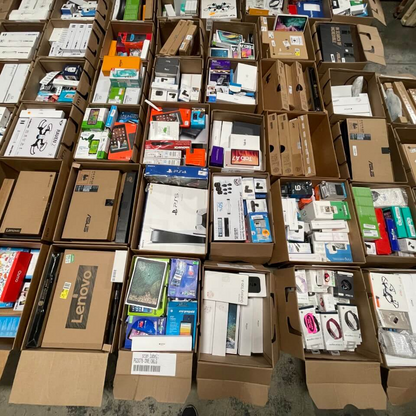 🎁Caja Sorpresa 2025 - Pallets Devueltos de Amazon📱💻🎮